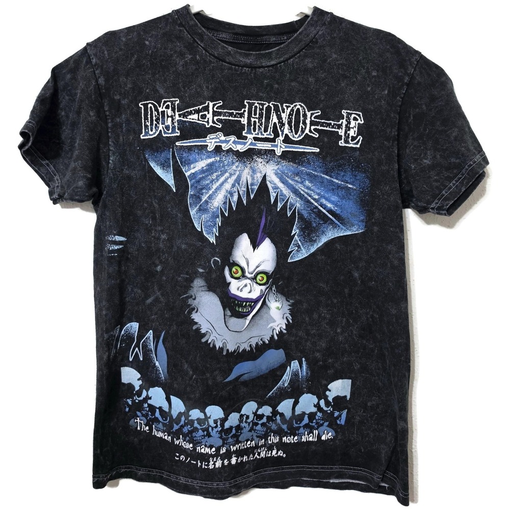 Death Note Shirt Mens Small Black Ryuk‎ Graphic Anime Manga Horror Tee VIZ Media